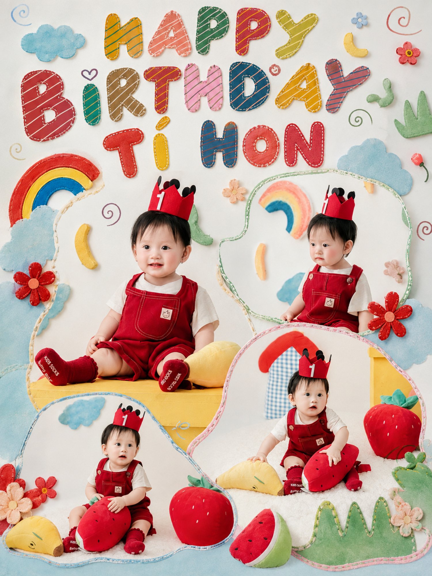 Concept HAPPY BIRTHDAY TÍ HON tại Mơ Home Biên Hòa
