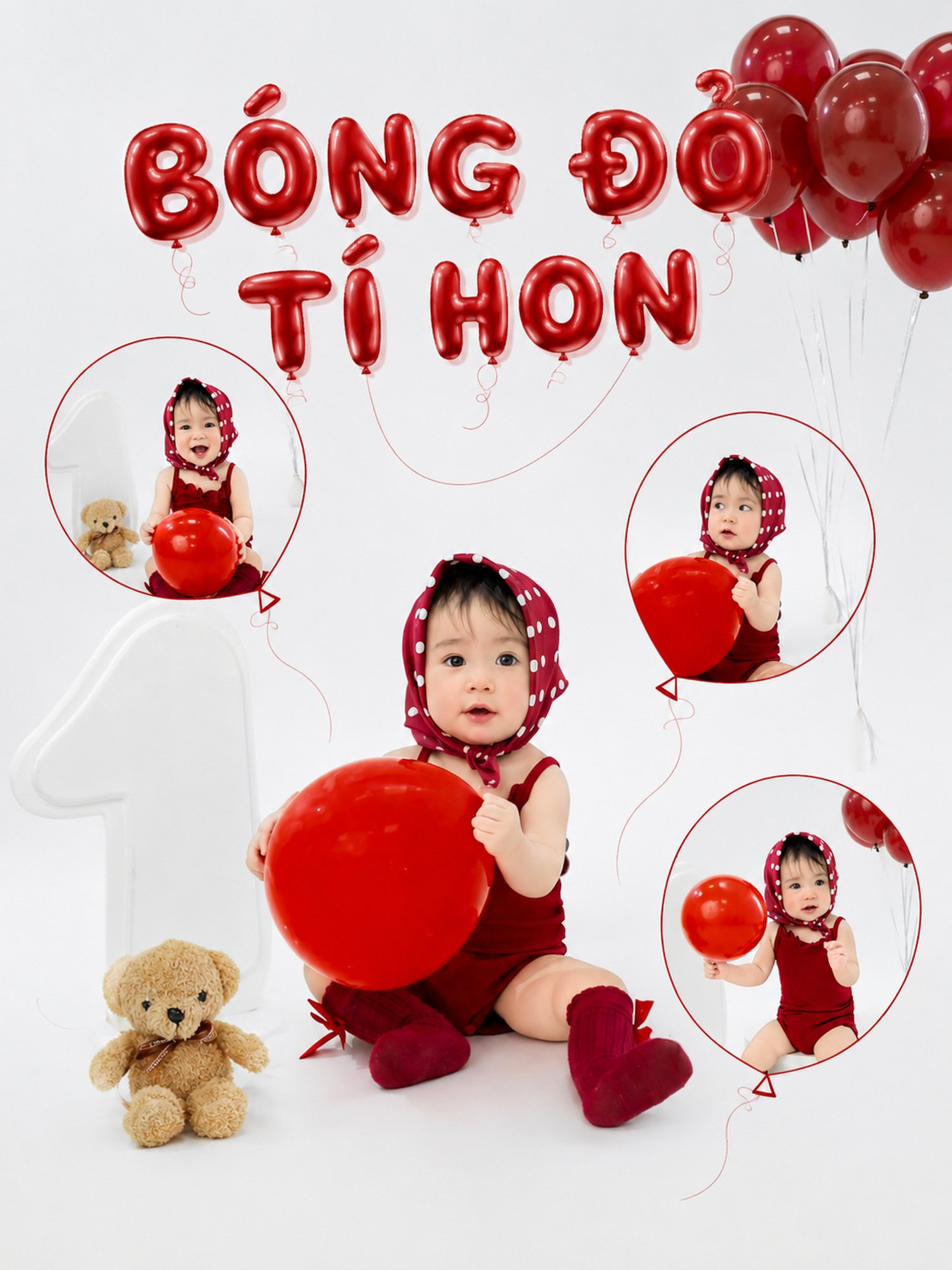 BÓNG ĐỎ TÍ HON