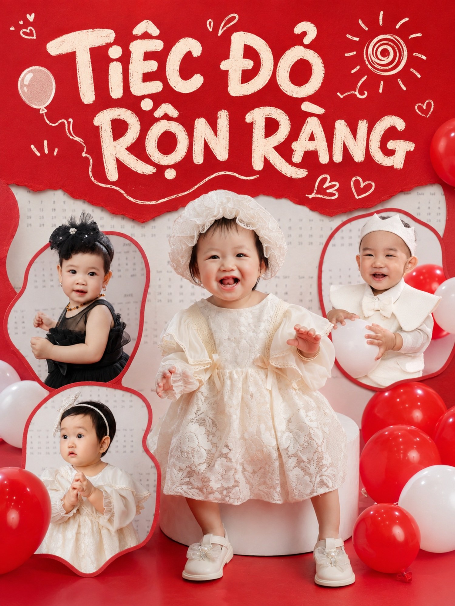 TIỆC ĐỎ RỘN RÀNG