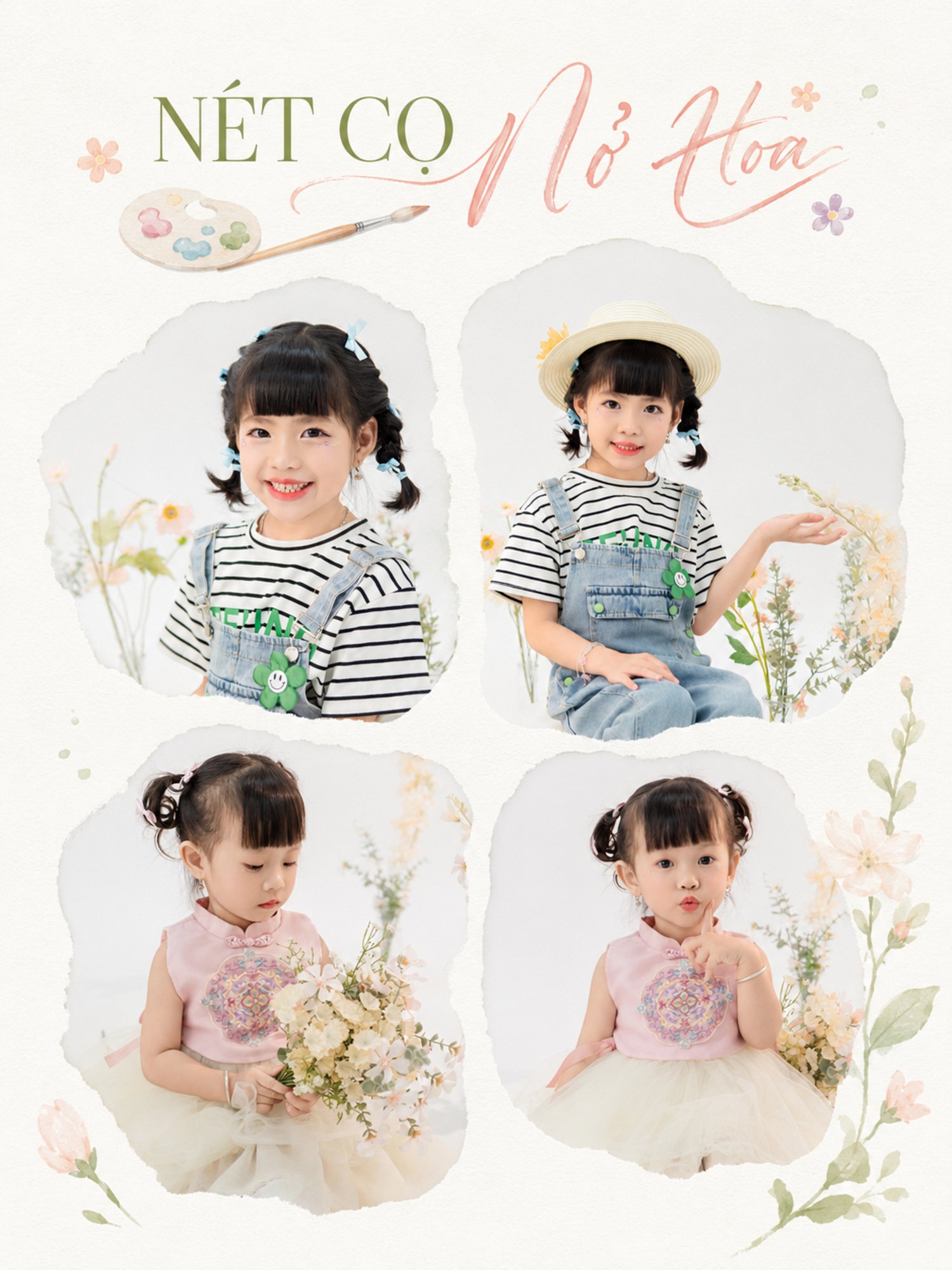 NÉT CỌ NỞ HOA
