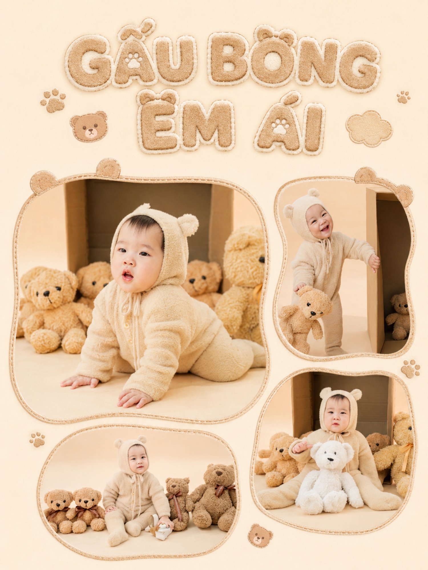 GẤU BÔNG ÊM ÁI