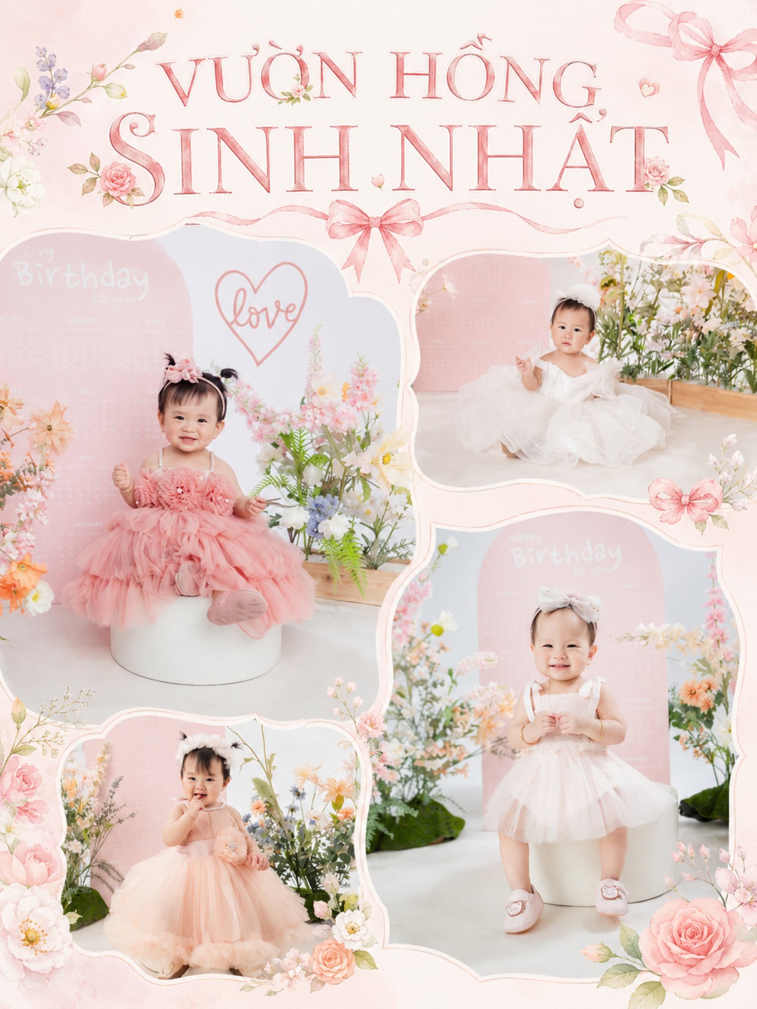 VƯỜN HỒNG SINH NHẬT
