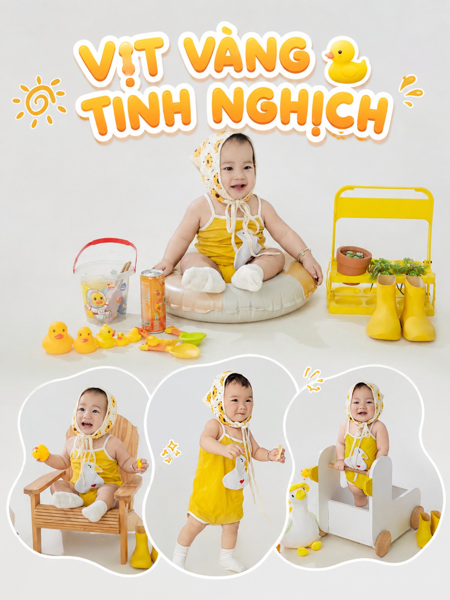 VỊT VÀNG TINH NGHỊCH