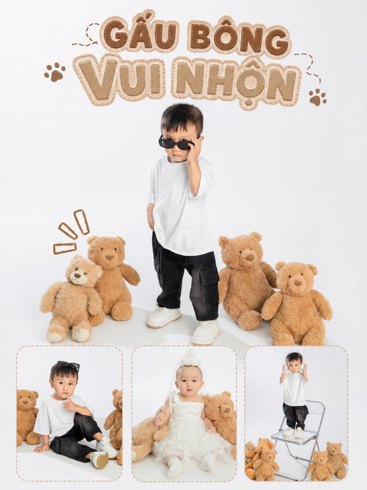 GẤU BÔNG VUI NHỘN