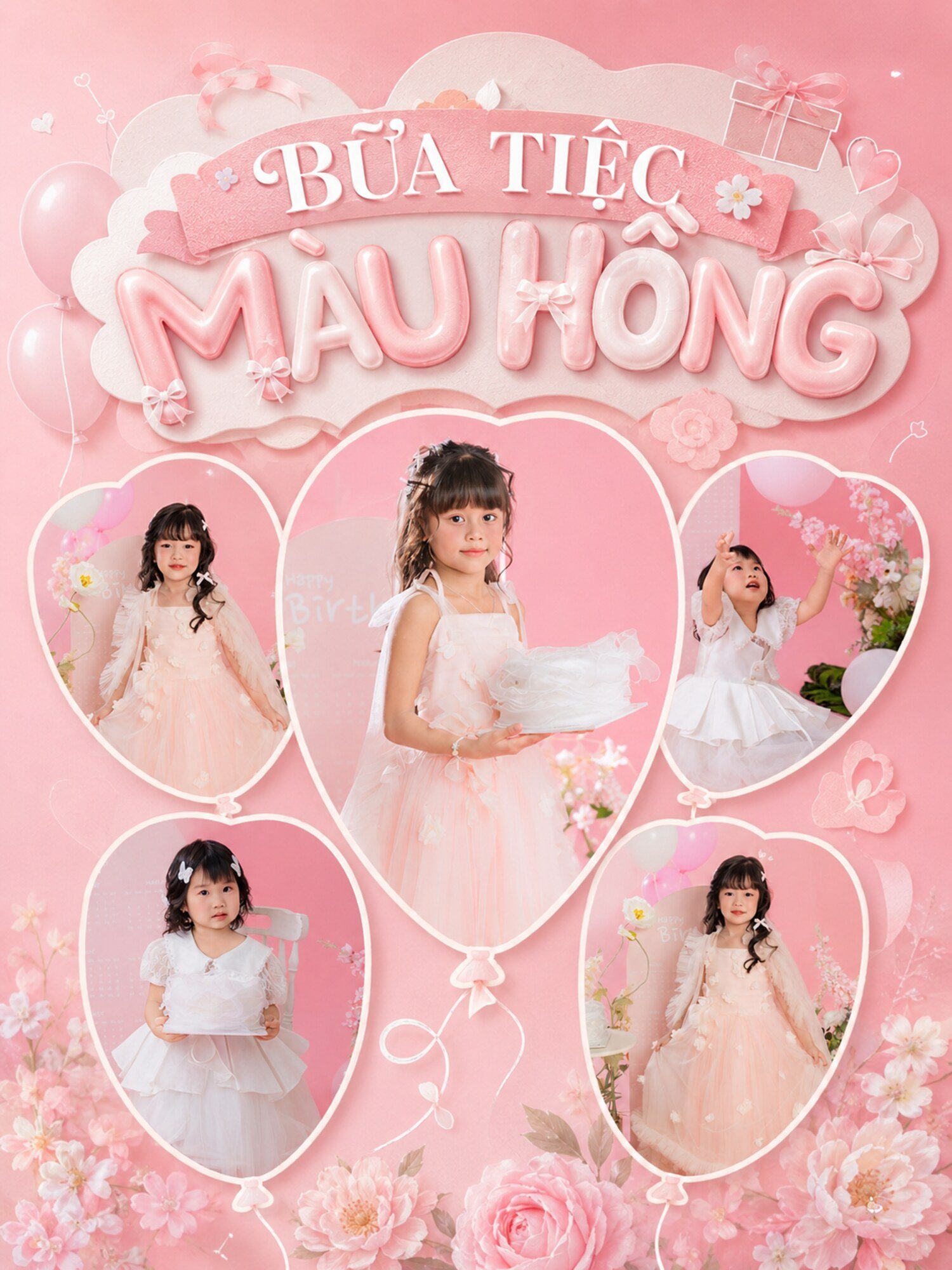 BỮA TIỆC MÀU HỒNG