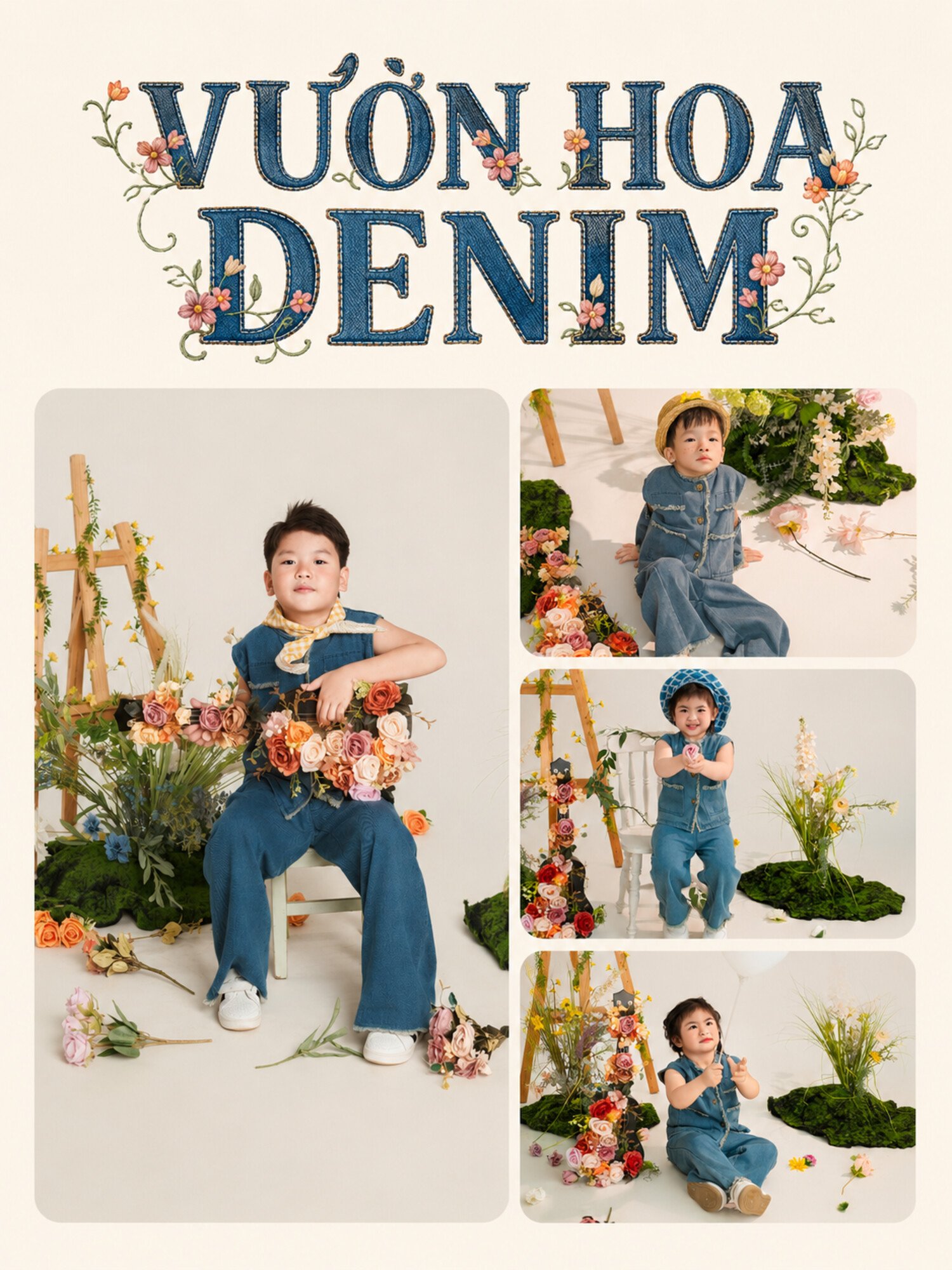 VƯỜN HOA DENIM