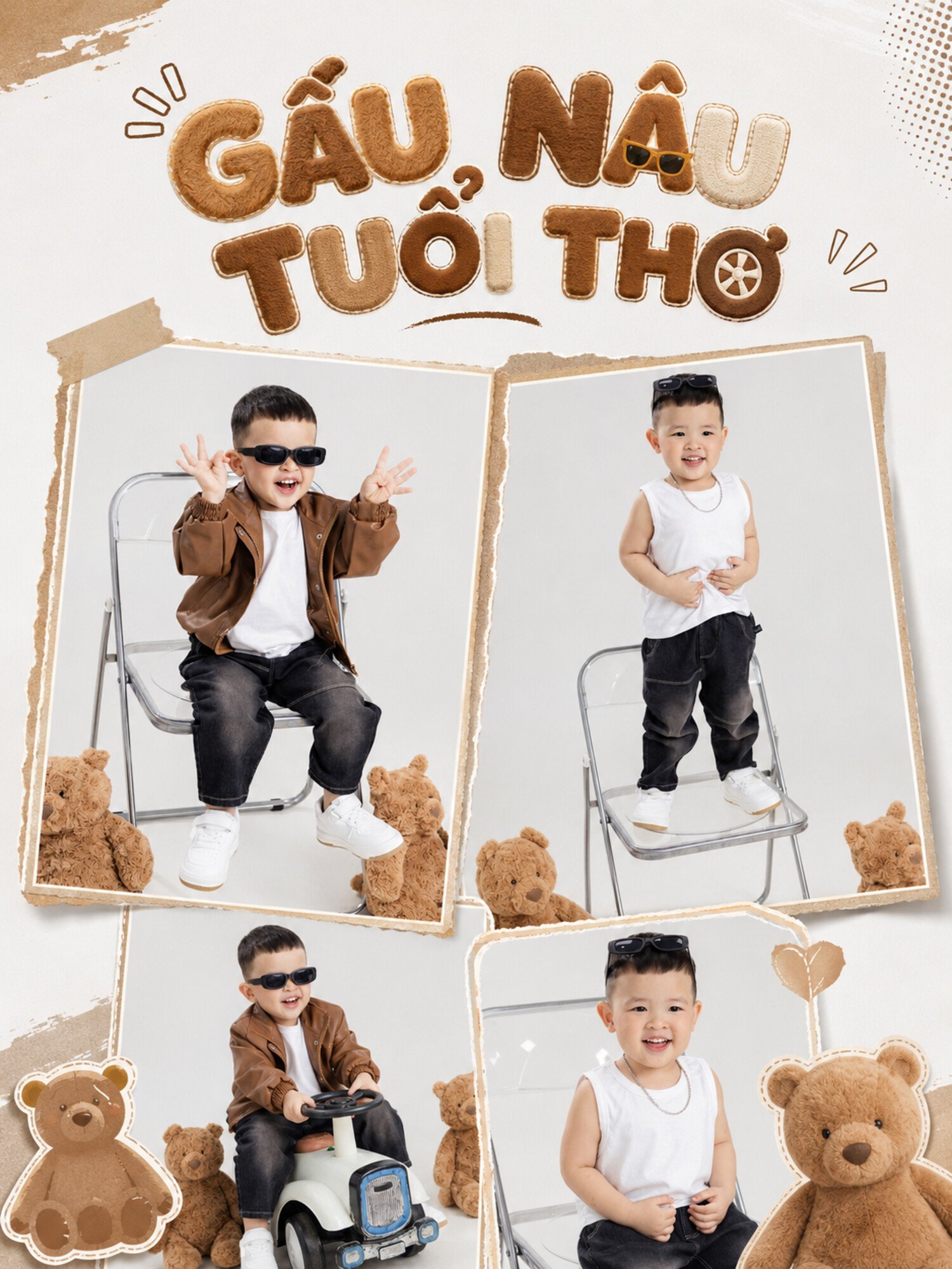 GẤU NÂU TUỔI THƠ