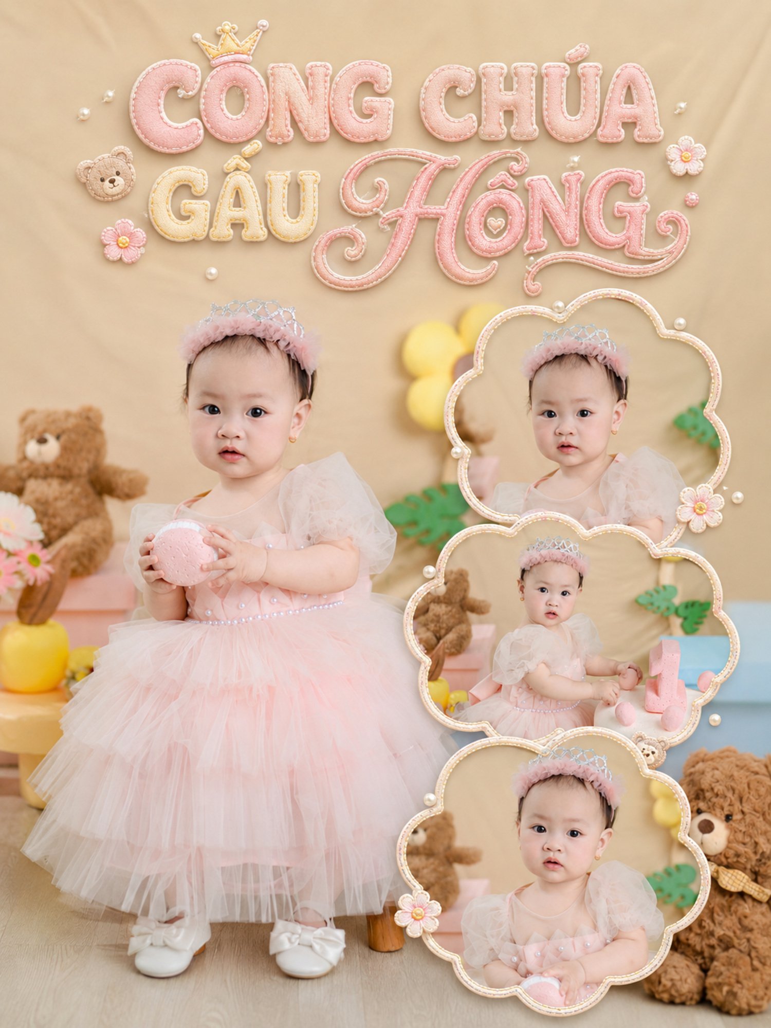 CÔNG CHÚA GẤU HỒNG