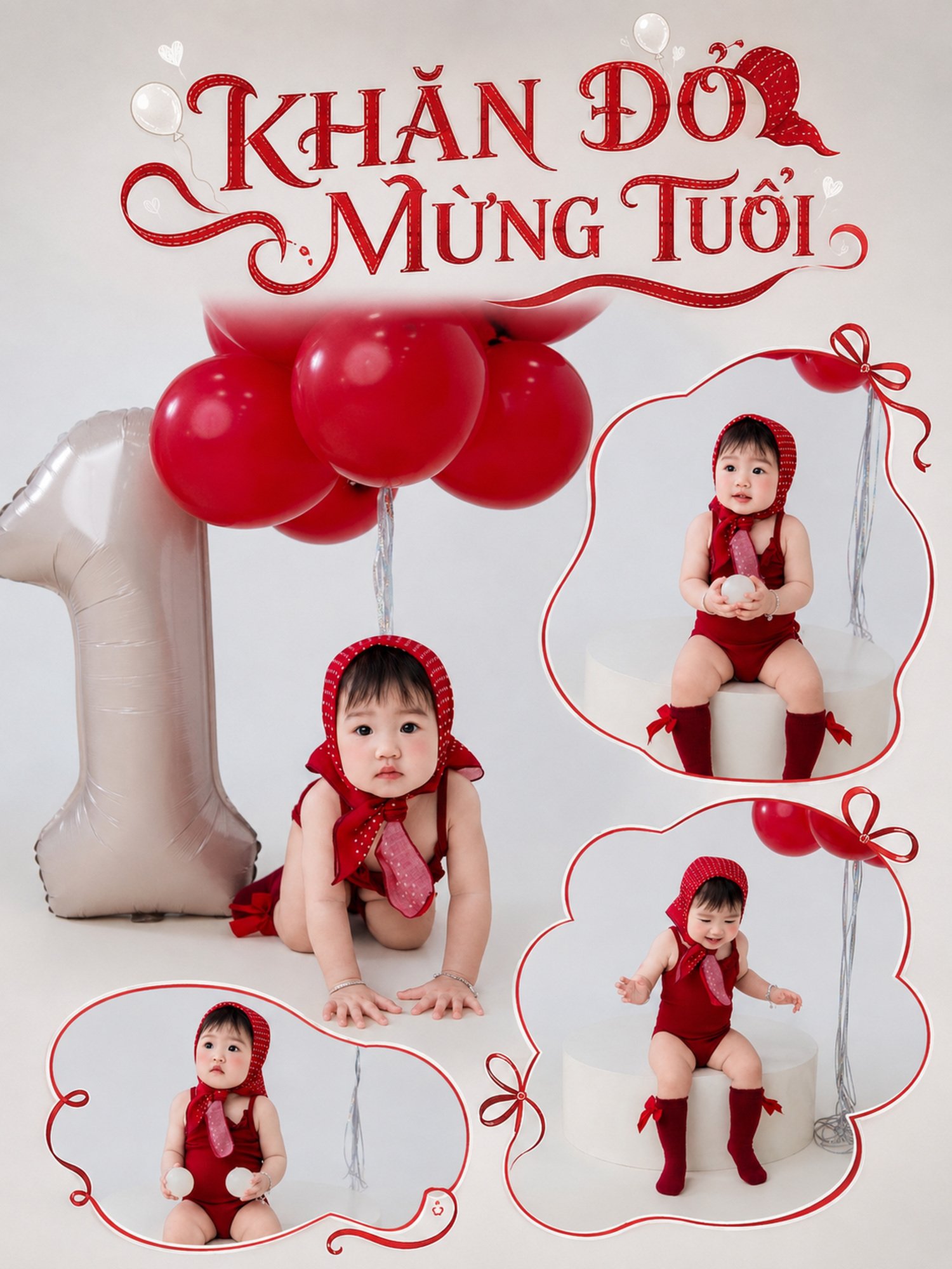 KHĂN ĐỎ MỪNG TUỔI