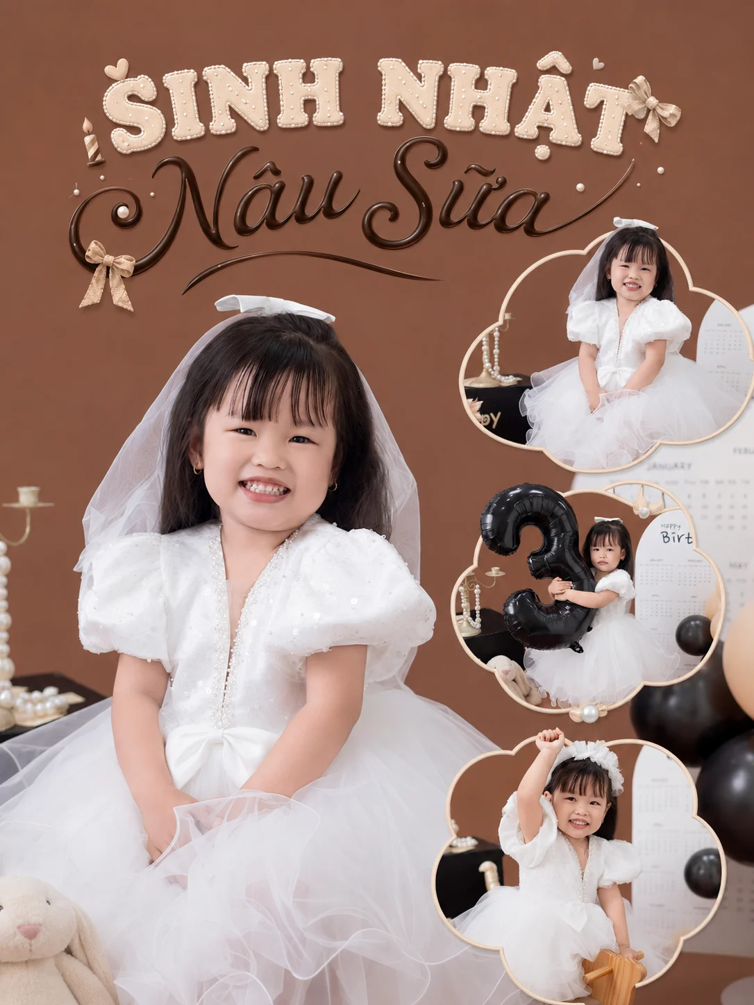 SINH NHẬT NÂU SỮA