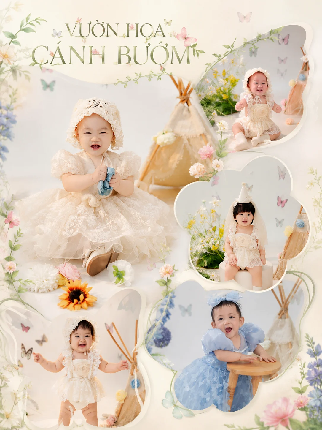 VƯỜN HOA CÁNH BƯỚM