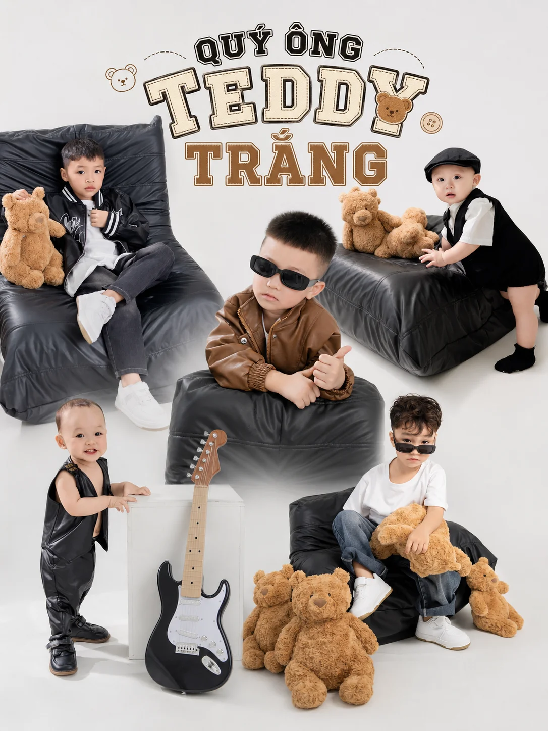 QUÝ ÔNG TEDDY TRẮNG