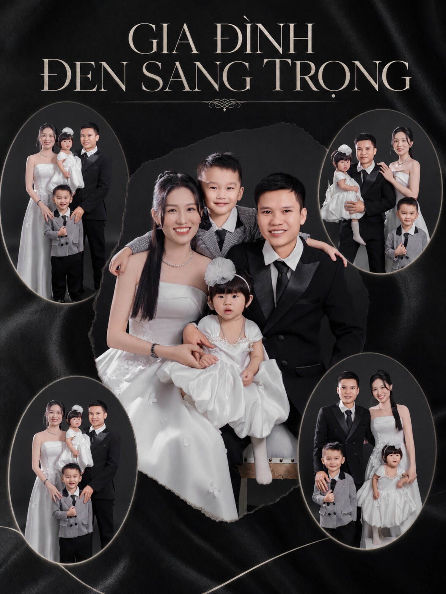 GIA ĐÌNH ĐEN SANG TRỌNG