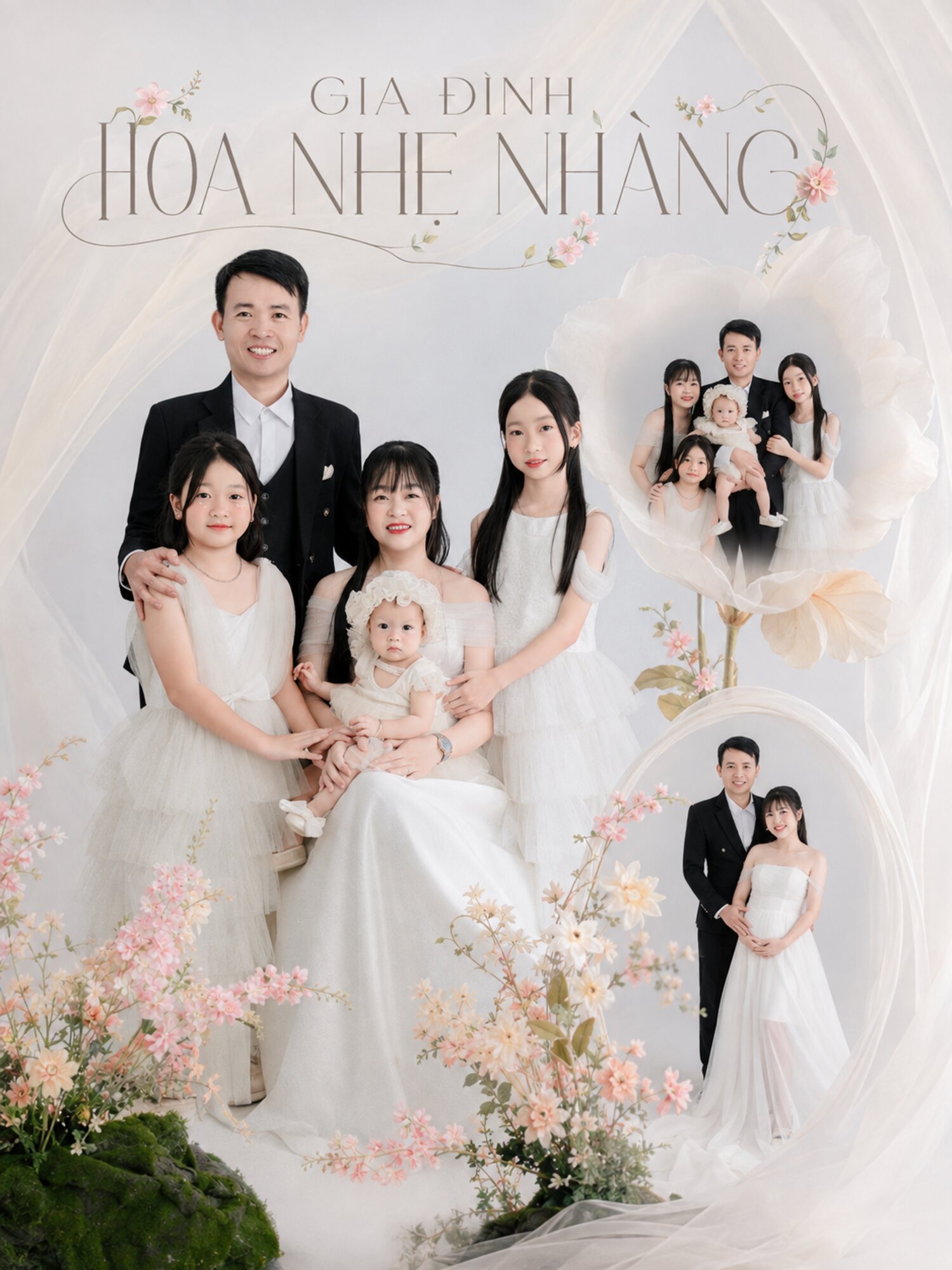 GIA ĐÌNH HOA NHẸ NHÀNG