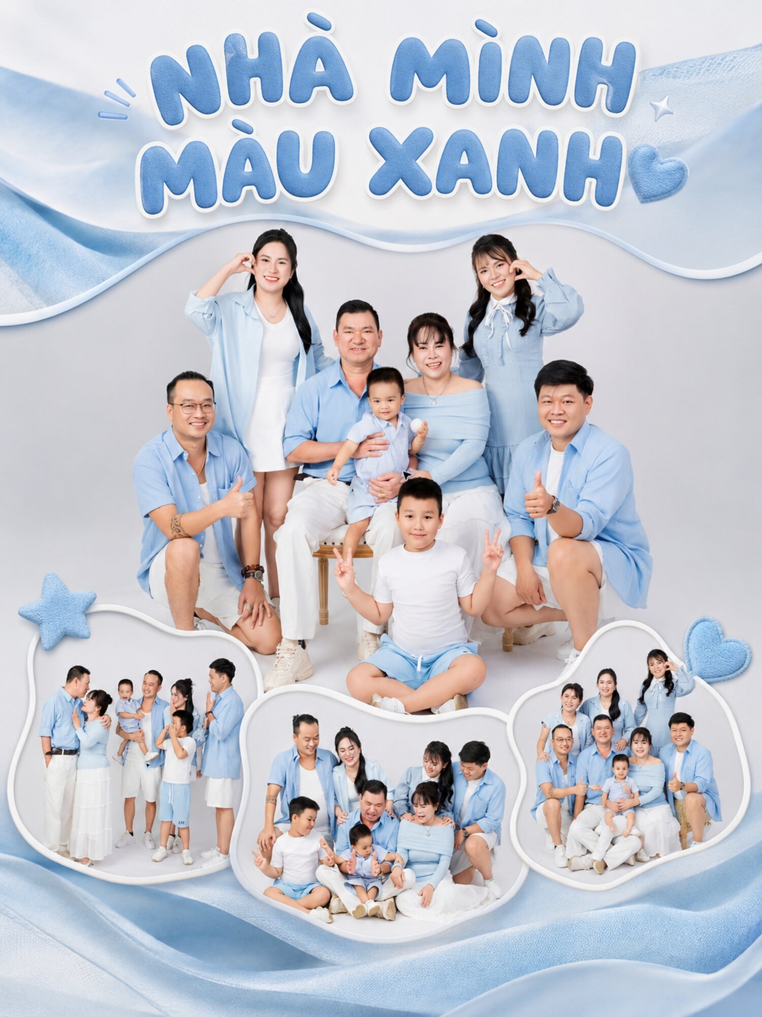 NHÀ MÌNH MÀU XANH