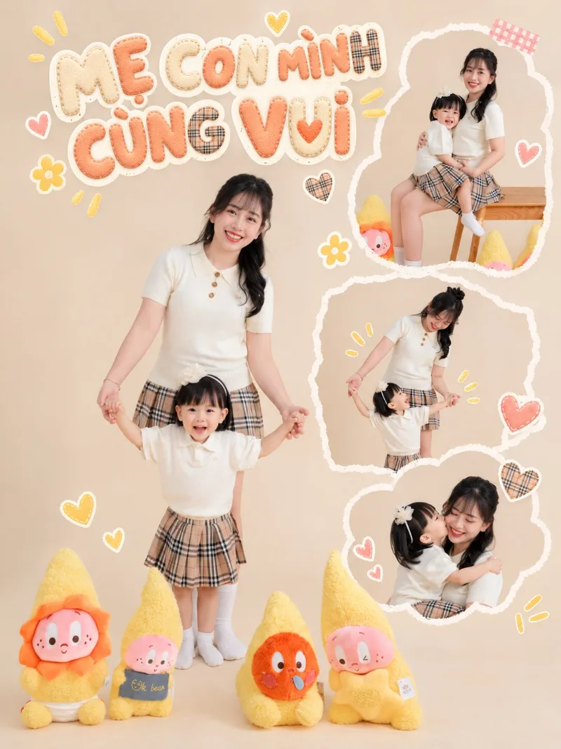 MẸ CON MÌNH CÙNG VUI