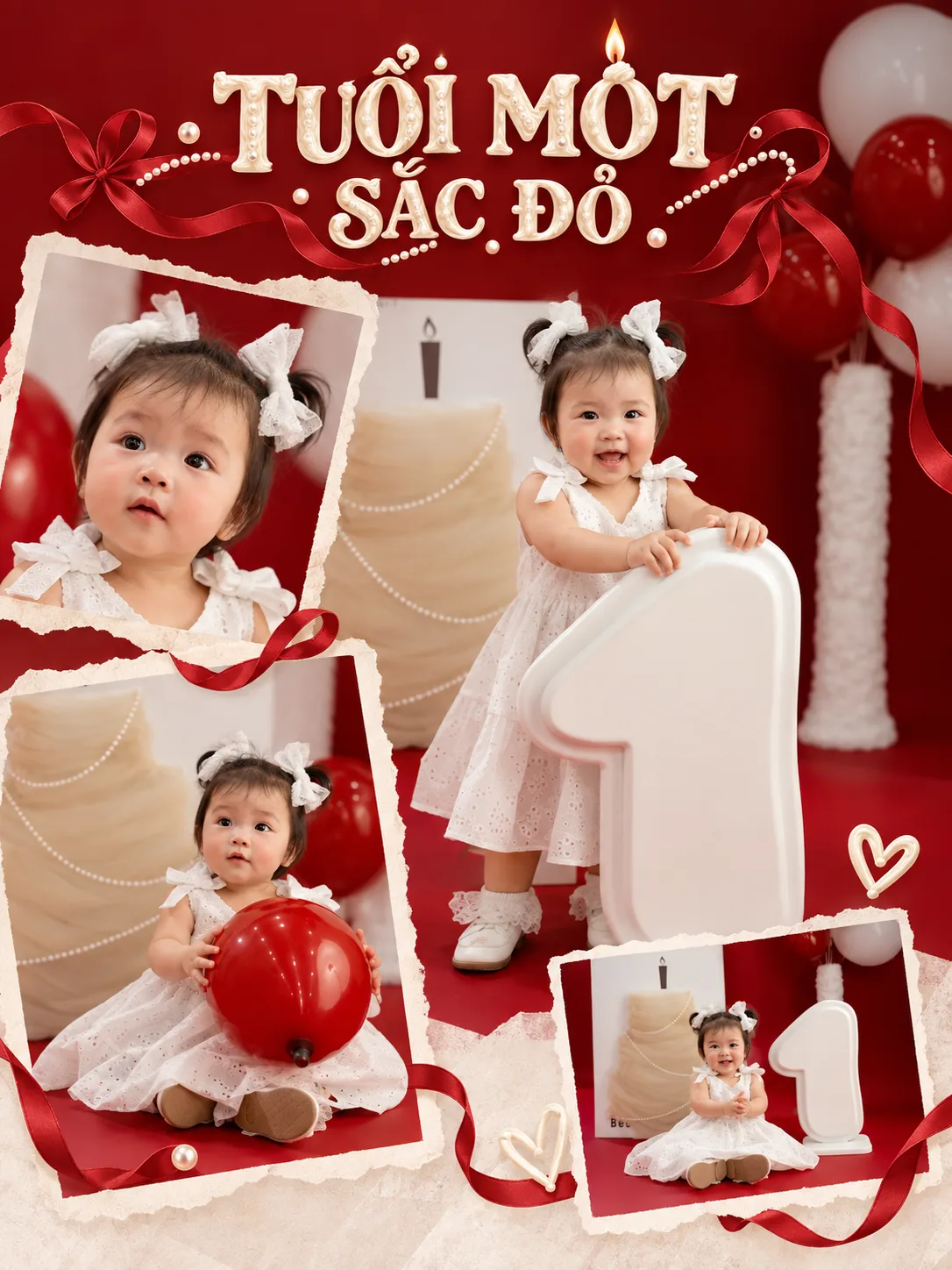 Concept SINH NHẬT SẮC ĐỎ