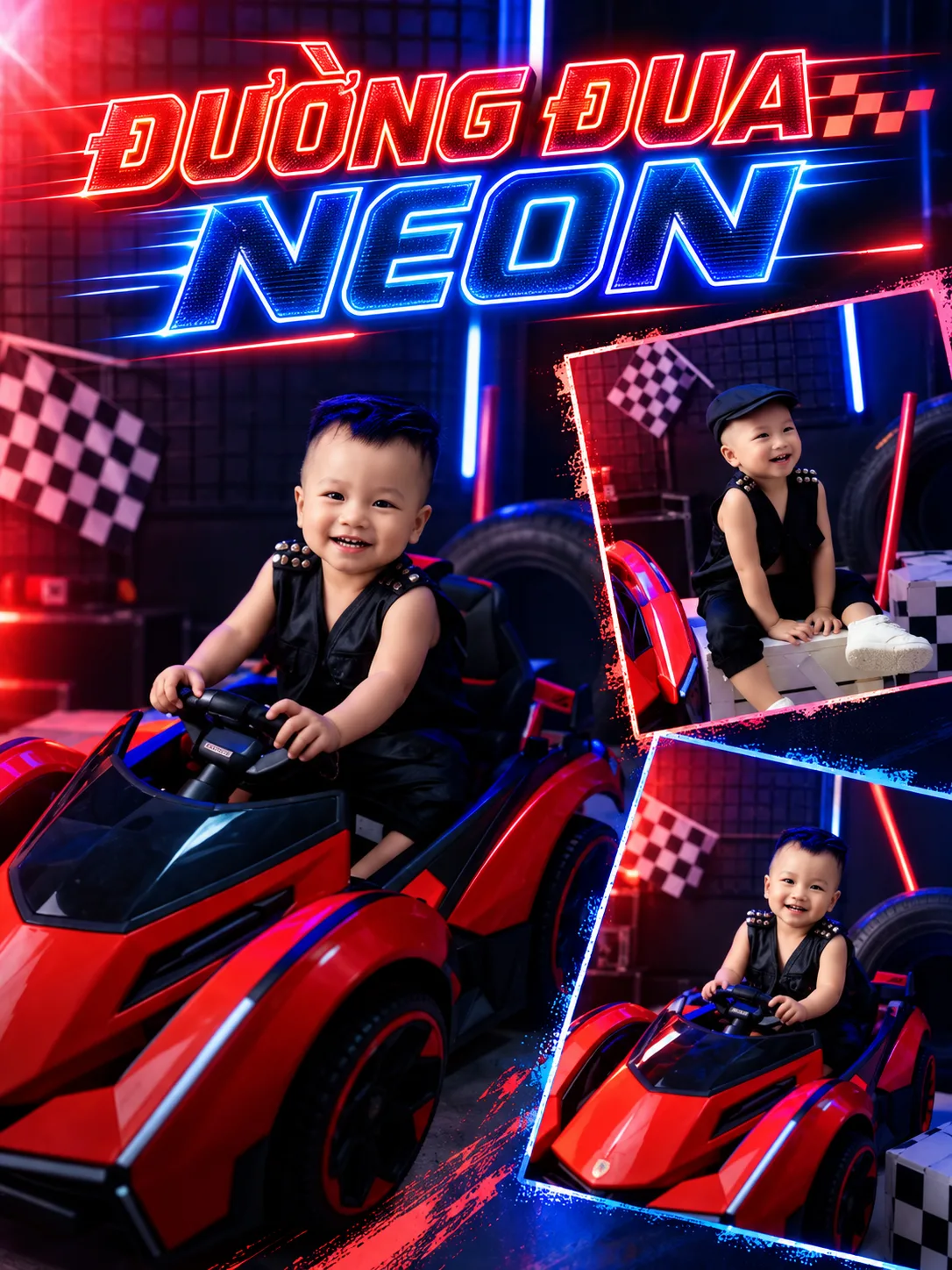 Concept ĐƯỜNG ĐUA NEON
