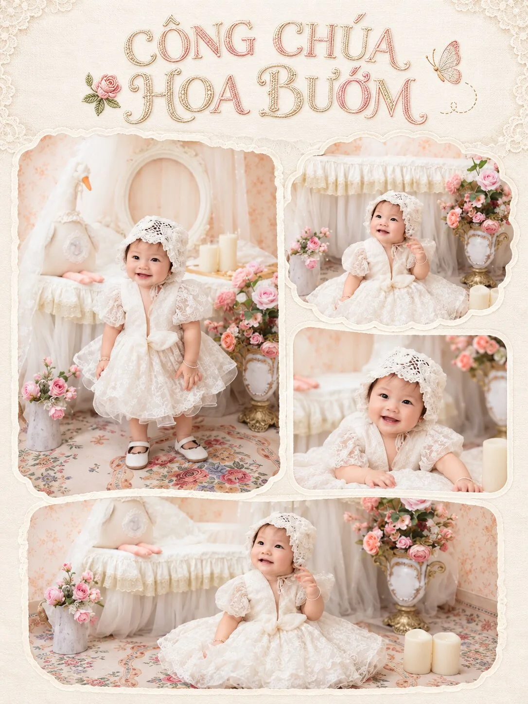 Concept CÔNG CHÚA HOA BƯỚM