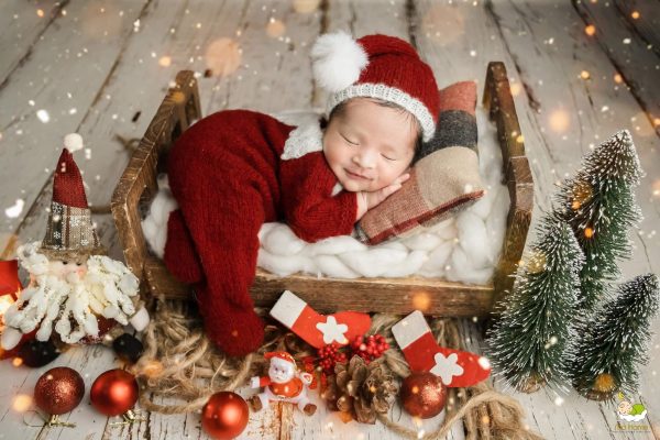 Chụp ảnh newborn – sơ sinh cho bé tại nhà – ảnh 27