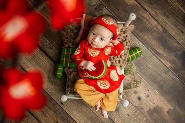 Chụp ảnh newborn – sơ sinh cho bé tại nhà – ảnh 17
