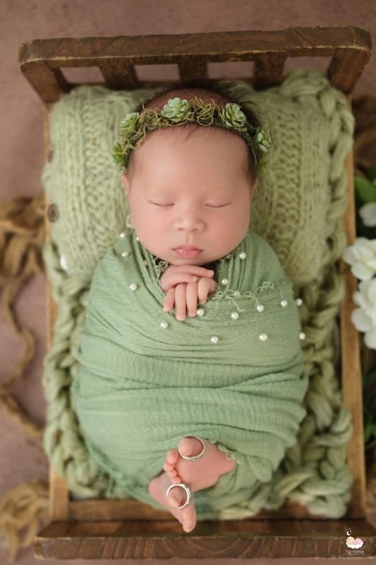Chụp ảnh newborn – sơ sinh cho bé tại nhà – ảnh 40