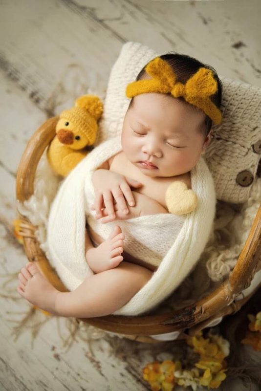 Chụp ảnh newborn – sơ sinh cho bé tại nhà – ảnh 13