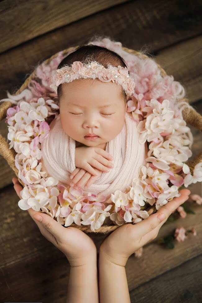Chụp ảnh newborn – sơ sinh cho bé tại nhà – ảnh 44