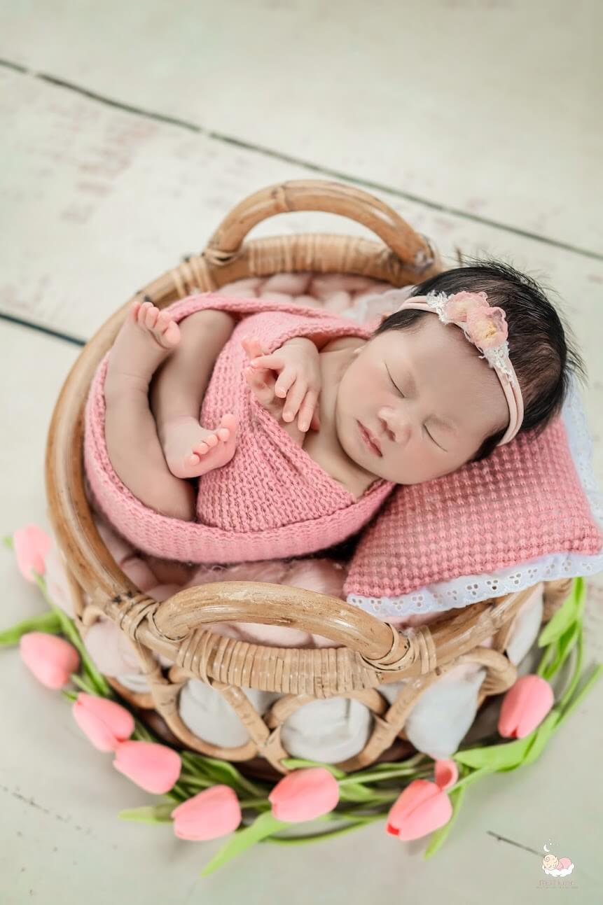 Chụp ảnh newborn – sơ sinh cho bé tại nhà – ảnh 45