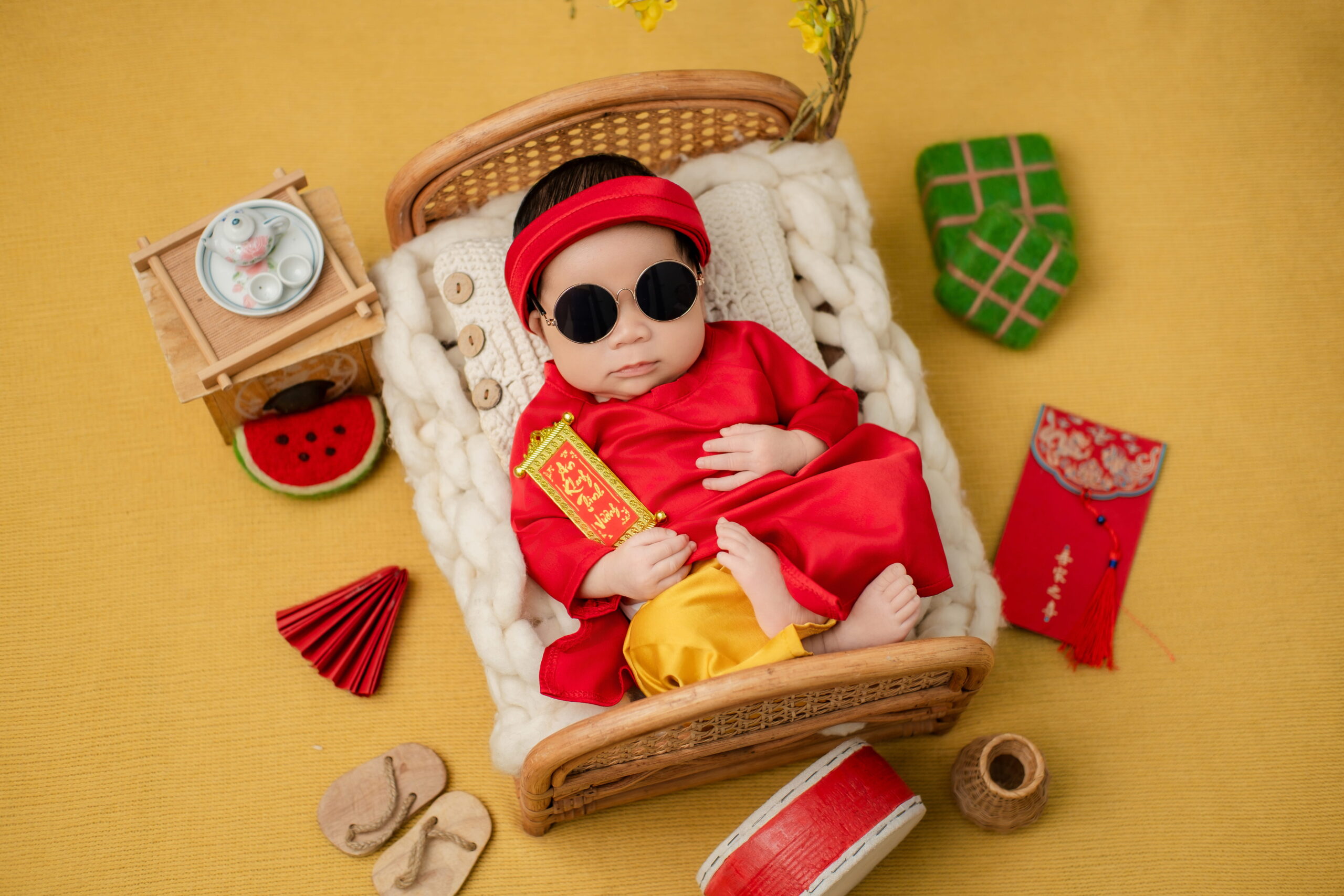 Chụp ảnh newborn Tết có khó không? Ba mẹ bận rộn vẫn muốn lưu hình cho con – ảnh 1
