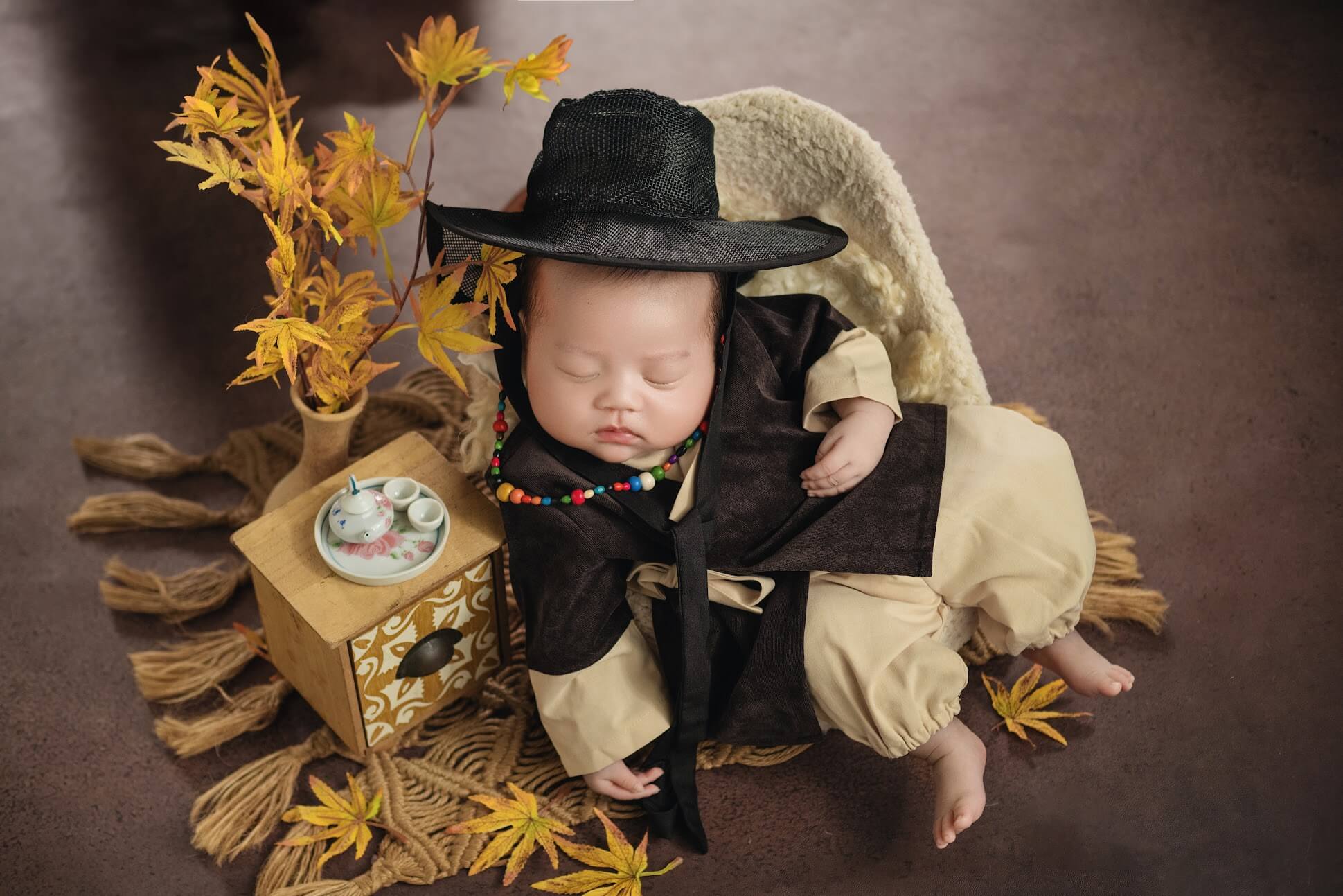 Chụp ảnh newborn – sơ sinh cho bé tại nhà – ảnh 43