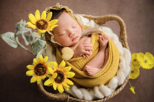 Chụp ảnh newborn – sơ sinh cho bé tại nhà – ảnh 31