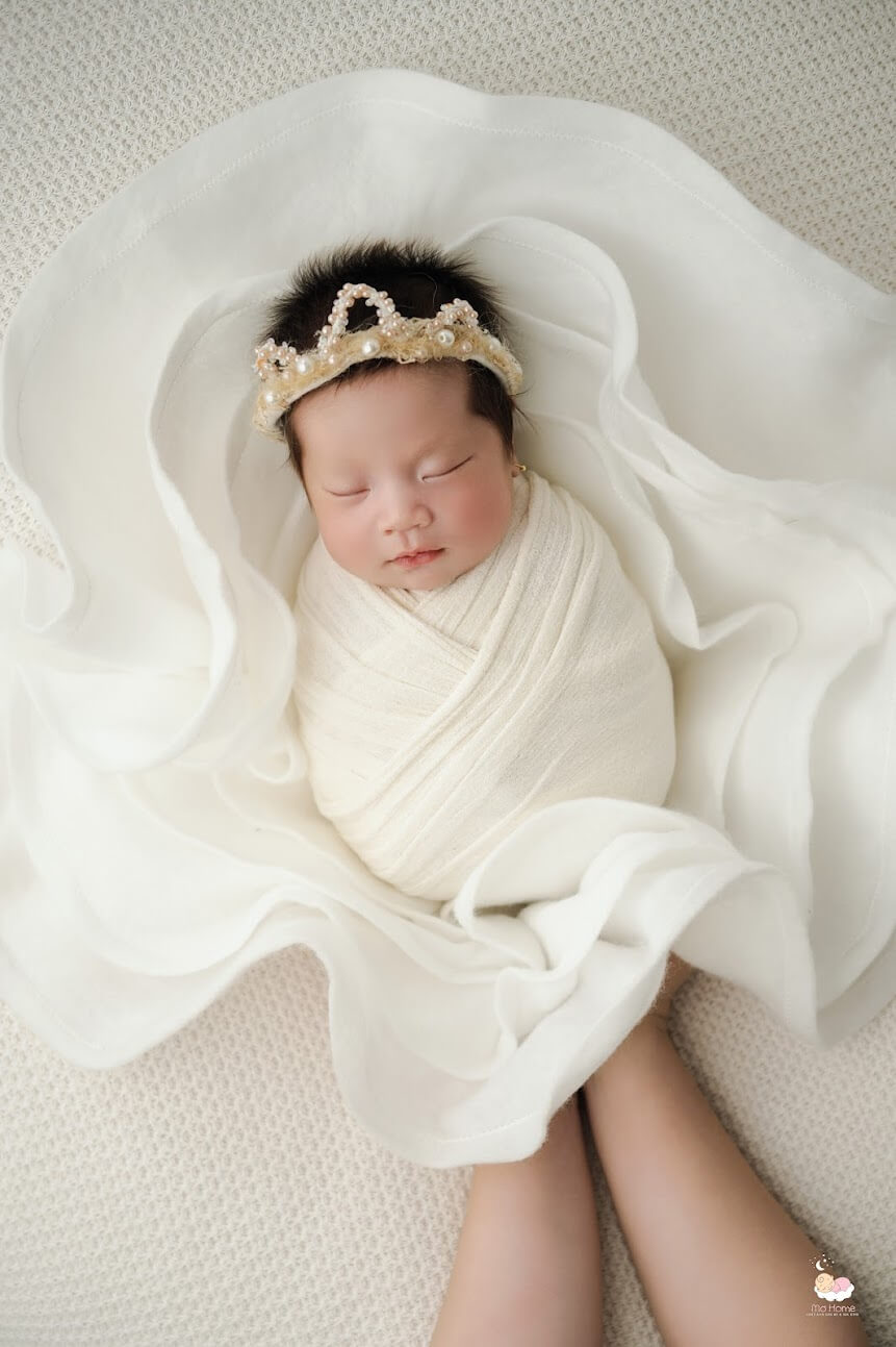 Chụp ảnh newborn – sơ sinh cho bé tại nhà – ảnh 49