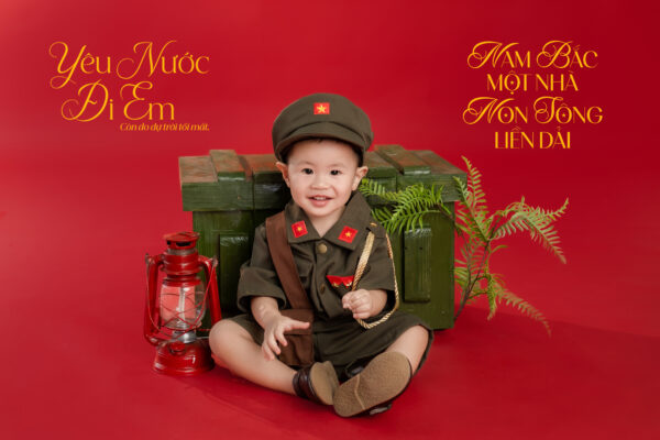 Gợi Ý Các Dáng Chụp Quốc Khánh Cho Bé – Tự Nhiên, Đáng Yêu, Đậm Tinh Thần Việt – ảnh 3